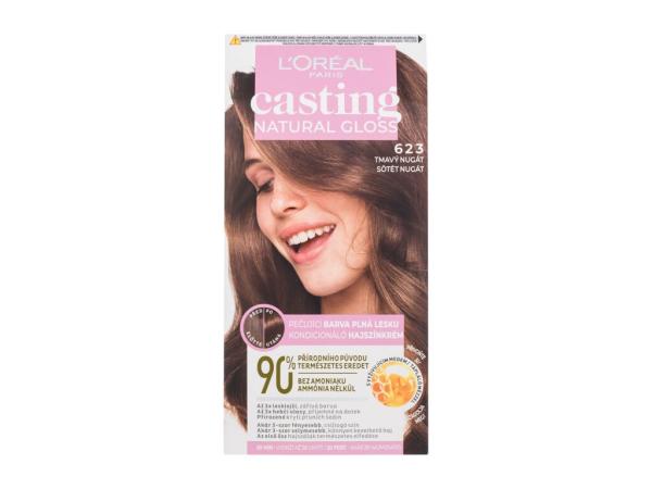 L'Oréal Paris Casting Natural Gloss 623 (W) 48ml, Farba na vlasy