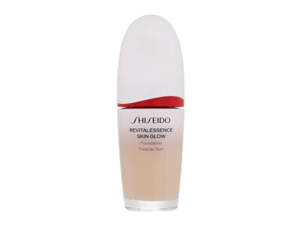 Shiseido Revitalessence Skin Glow Foundation 250 Sand (W) 30ml, Make-up SPF30