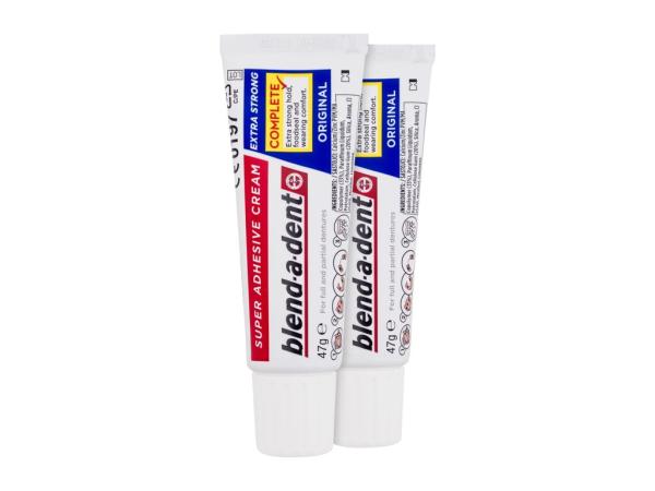 Blend-a-dent Extra Strong Original Super Adhesive Cream (U) 2x47g, Fixačný krém