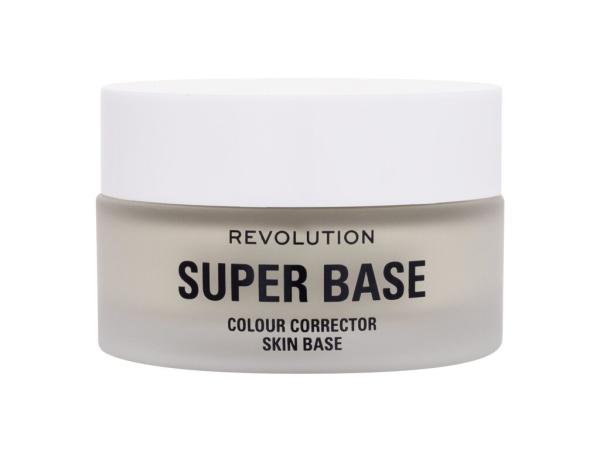 Makeup Revolution Lo Superbase Green Colour Corrector Skin Base (W) 25ml, Podklad pod make-up