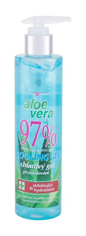 Vivaco Aloe Vera Cooling Gel VivaPharm (U)  250ml, Prípravok po opaľovaní