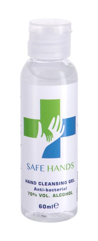 Safe Hands Hand Cleansing Gel Anti-bacterial (U)  60ml, Antibakteriálny prípravok