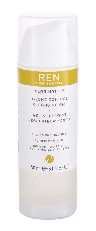 REN Clean Skincare T-Zone Control Clarimatte (W) 150ml, Čistiaci gél