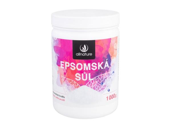 Allnature Epsom Salt (U) 1000g, Kúpeľová soľ