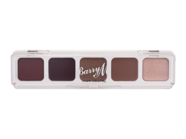 Barry M Cream Eyeshadow Palette The Nudes (W) 5,1g, Očný tieň
