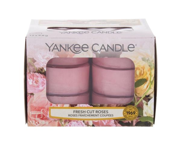 Yankee Candle Fresh Cut Roses (U)  117,6g, Vonná sviečka