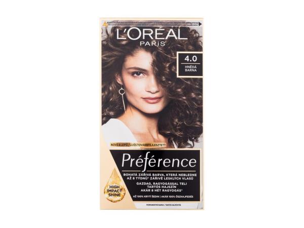 L'Oréal Paris Préférence 4.0 (W) 60ml, Farba na vlasy