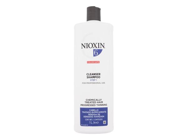 Nioxin System 6 Color Safe Cleanser Shampoo (W) 1000ml, Šampón