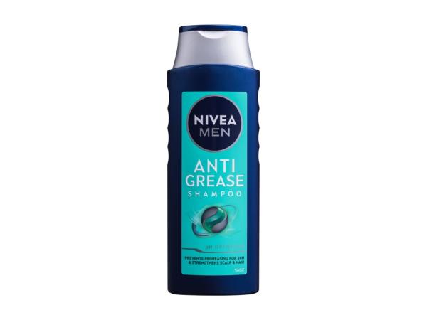 Nivea Men Anti Grease (M) 400ml, Šampón