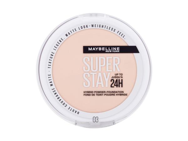 Maybelline Superstay 24H Hybrid Powder-Foundation 03 (W) 9g, Make-up