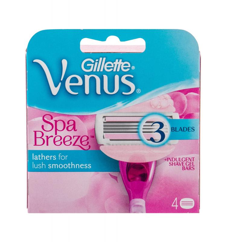 Gillette ComfortGlide Venus (W)  4ks, Náhradné ostrie