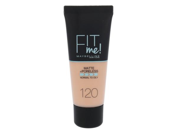 Maybelline Fit Me! Matte + Poreless 120 Classic Ivory (W) 30ml, Make-up