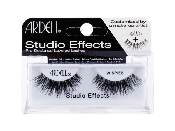 Ardell Studio Effects Wispies Black (W) 1ks, Umelé mihalnice