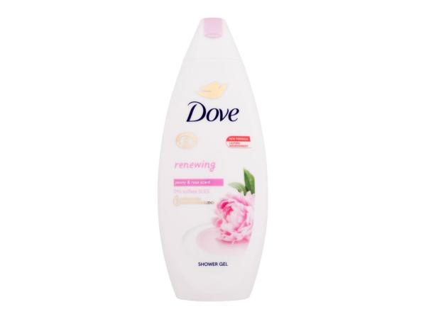 Dove Peony & Rose Scent Shower Gel Renewing (W)  250ml, Sprchovací gél