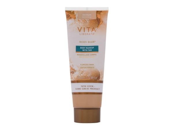Vita Liberata Body Blur Body Makeup With Tan Medium (W) 100ml, Make-up