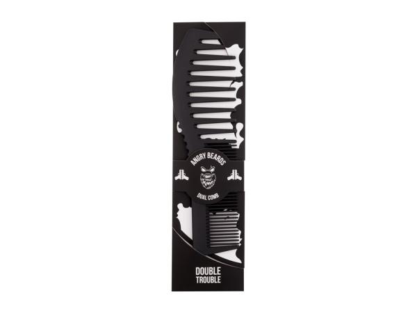 Angry Beards Dual Comb Double Trouble (M) 1ks, Kefa na fúzy