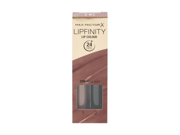 Max Factor Lipfinity 24HRS Lip Colour 190 Indulgent (W) 4,2g, Rúž