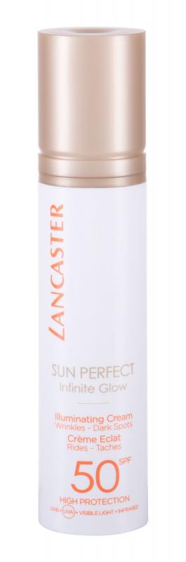 Lancaster Illuminating Cream Sun Perfect (W)  50ml, Opaľovací prípravok na tvár
