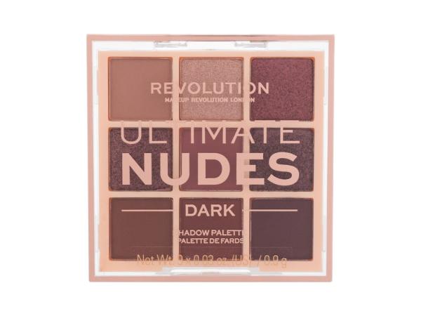 Makeup Revolution Lo Ultimate Nudes Dark (W) 8,1g, Očný tieň