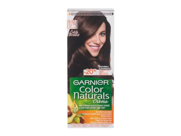 Garnier Color Naturals Créme 5,12 Icy Light Brown (W) 40ml, Farba na vlasy