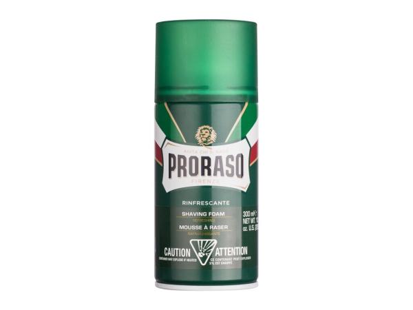 PRORASO Green Shaving Foam (M) 300 ml, Pena na holenie