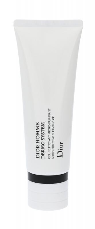 Christian Dior Micro-Purifying Cleansing Gel Homme Dermo System (M)  125ml, Čistiaci gél