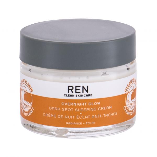REN Clean Skincare Overnight Glow Radiance (W) 50ml, Nočný pleťový krém
