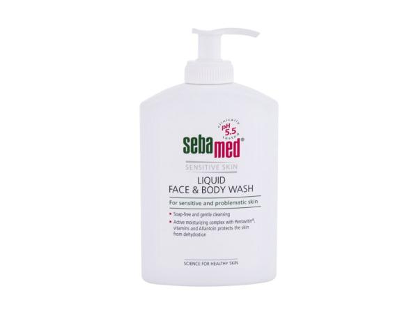 SebaMed Sensitive Skin Face & Body Wash (W) 300ml, Tekuté mydlo