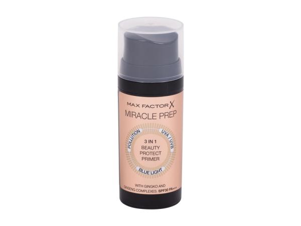 Max Factor Miracle Prep 3 in 1 Beauty Protect (W) 30ml, Podklad pod make-up SPF30