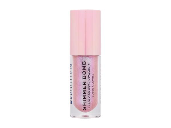 Makeup Revolution Lo Shimmer Bomb Sparkle Pink (W) 4,5ml, Lesk na pery