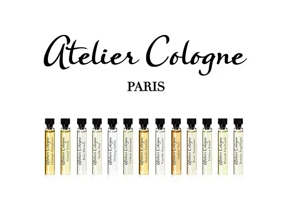 Mix vzoriek Atelier Cologne 9 x 1.7ml, Parfum (PÔVODNÁ CENA €26,90)