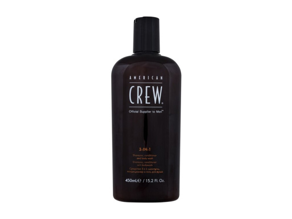 American Crew 3-IN-1 (M) 450ml, Šampón