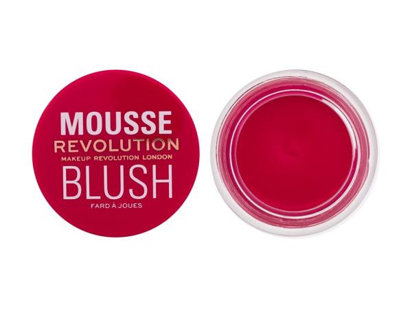 Makeup Revolution Lo Mousse Blush Juicy Fuchsia Pink (W) 6g, Lícenka