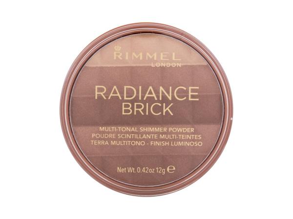 Rimmel London Radiance Brick 002 Medium (W) 12g, Bronzer