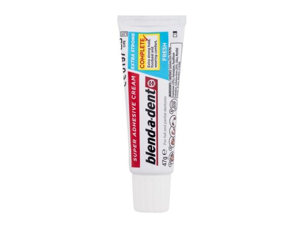 Blend-a-dent Fresh Super Adhesive Cream Extra Strong (U)  47g, Fixačný krém