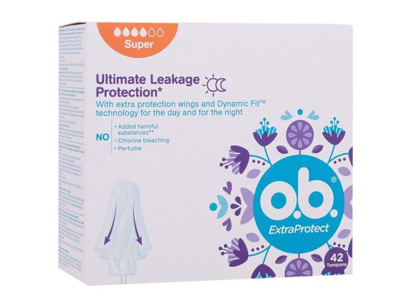 o.b. ExtraProtect Super (W) 42ks, Tampón