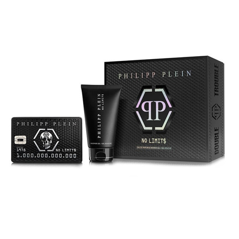 Philipp Plein No Limit$ EdP 90ml + Sprchovací gel 150ml, Darčeková sada (M)