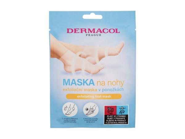 Dermacol Exfoliating Feet Mask (W)  2x15ml, Maska na nohy