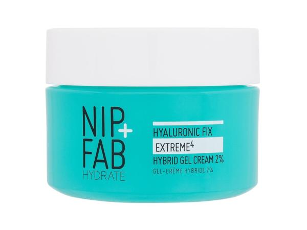 NIP+FAB Hyaluronic Fix Extreme Hybrid Gel Cream 2% Hydrate (W)  50ml, Denný pleťový krém