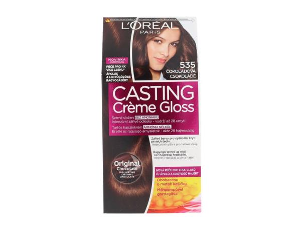 L'Oréal Paris Casting Creme Gloss 535 Chocolate (W) 48ml, Farba na vlasy