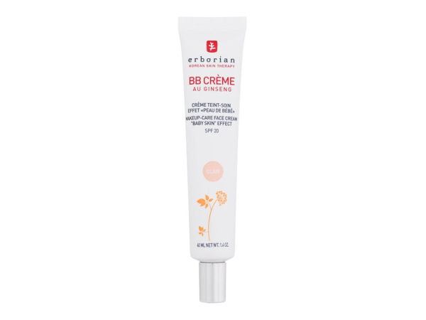 Erborian BB Creme Makeup-Care Face Cream Clair (W) 40ml, BB krém SPF20