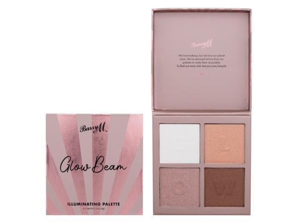 Barry M Glow Beam Illuminating Palette (W) 16g, Rozjasňovač