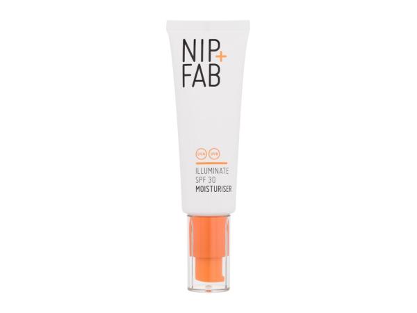 NIP+FAB Glow Illuminate Moisturiser SPF30 (W) 50ml, Opaľovací prípravok na tvár