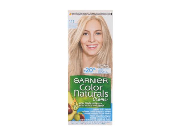 Garnier Color Naturals Créme 111 Extra Light Natural Ash Blond (W) 40ml, Farba na vlasy