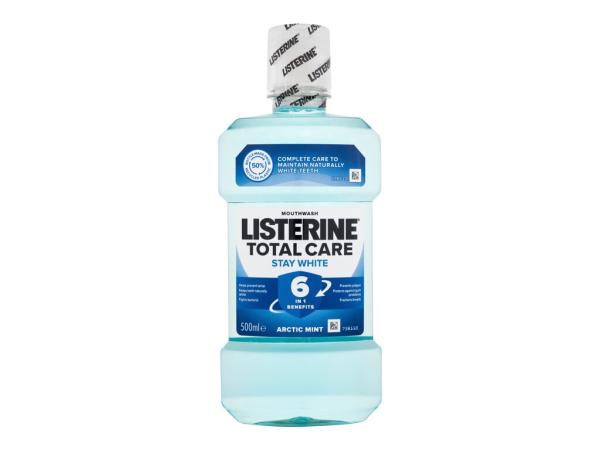 Listerine Stay White Mouthwash Total Care (U)  500ml, Ústna voda