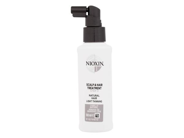 Nioxin Scalp & Hair Treatment System 1 (W)  100ml, Objem vlasov