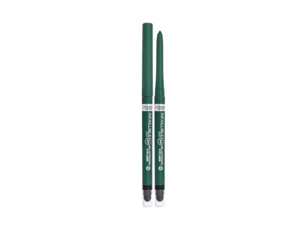 L'Oréal Paris Infaillible Grip 36H Gel Automatic Eye Liner 008 Emerald Green (W) 1,2g, Ceruzka na oči