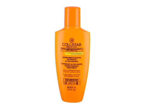 Collistar Special Perfect Tan Intensive Ultra-Rapid Supertanning (W) 200ml, Opaľovací prípravok na telo SPF6