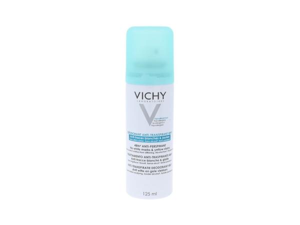 Vichy Deodorant No White Marks & Yellow Stains (U) 125ml, Antiperspirant 48h