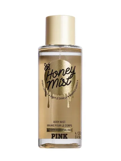 Victoria´s Secret Honey Mist with Essential Oils 250ml, Telový sprej (W)